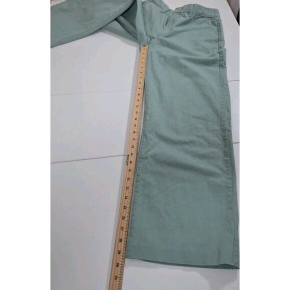 Levi's Baggy Trousers Womens28 Minty Green Wide Leg Casual Modern Loose Fit Boho - Picture 7 of 16